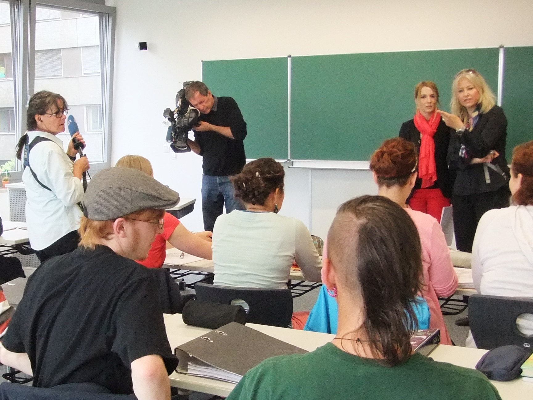 BR alpha filmt in der Fachakademie1