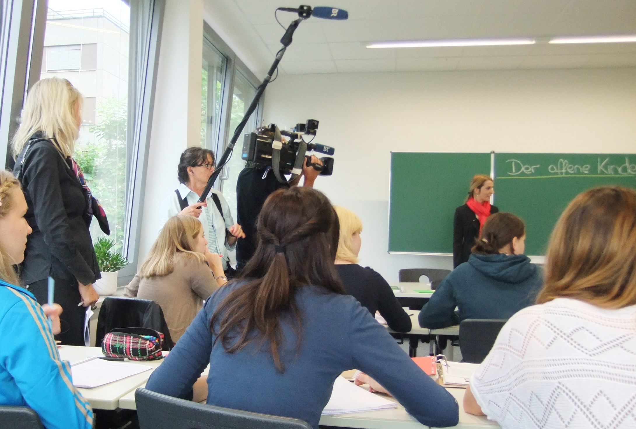 BR alpha filmt in der Fachakademie2