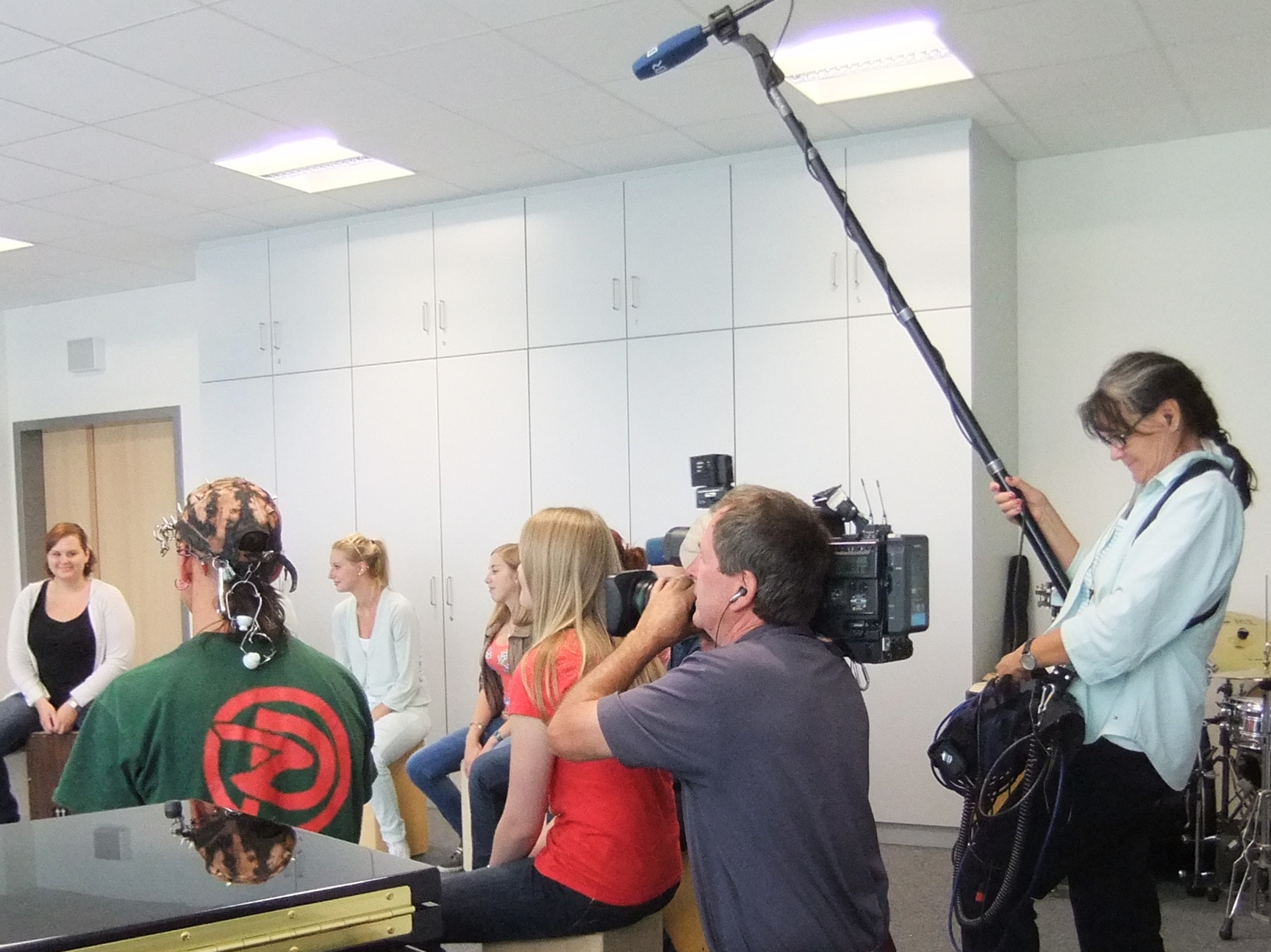 BR alpha filmt in der Fachakademie3