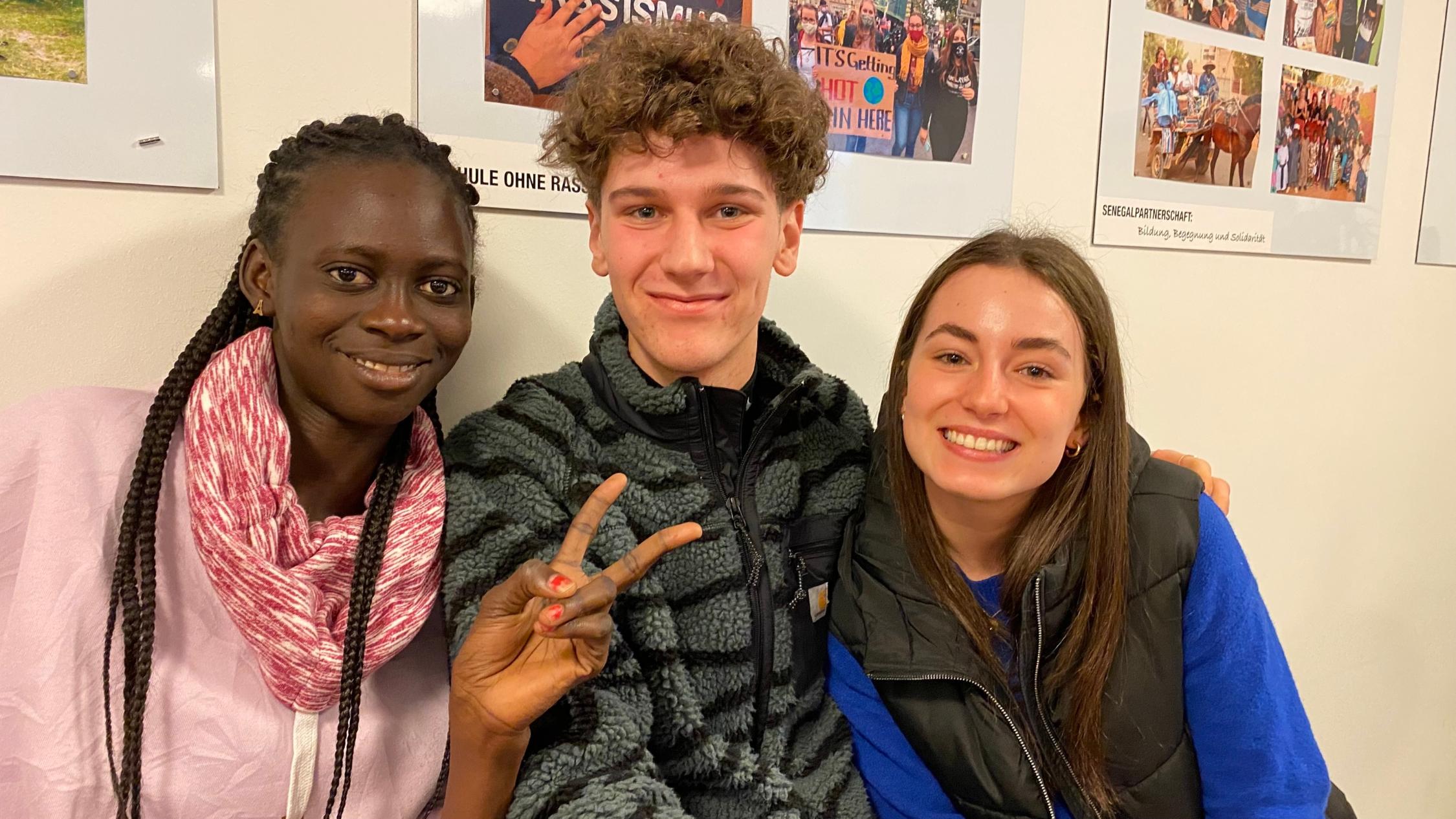 Besuch der Jugenddelegation (Senegal)