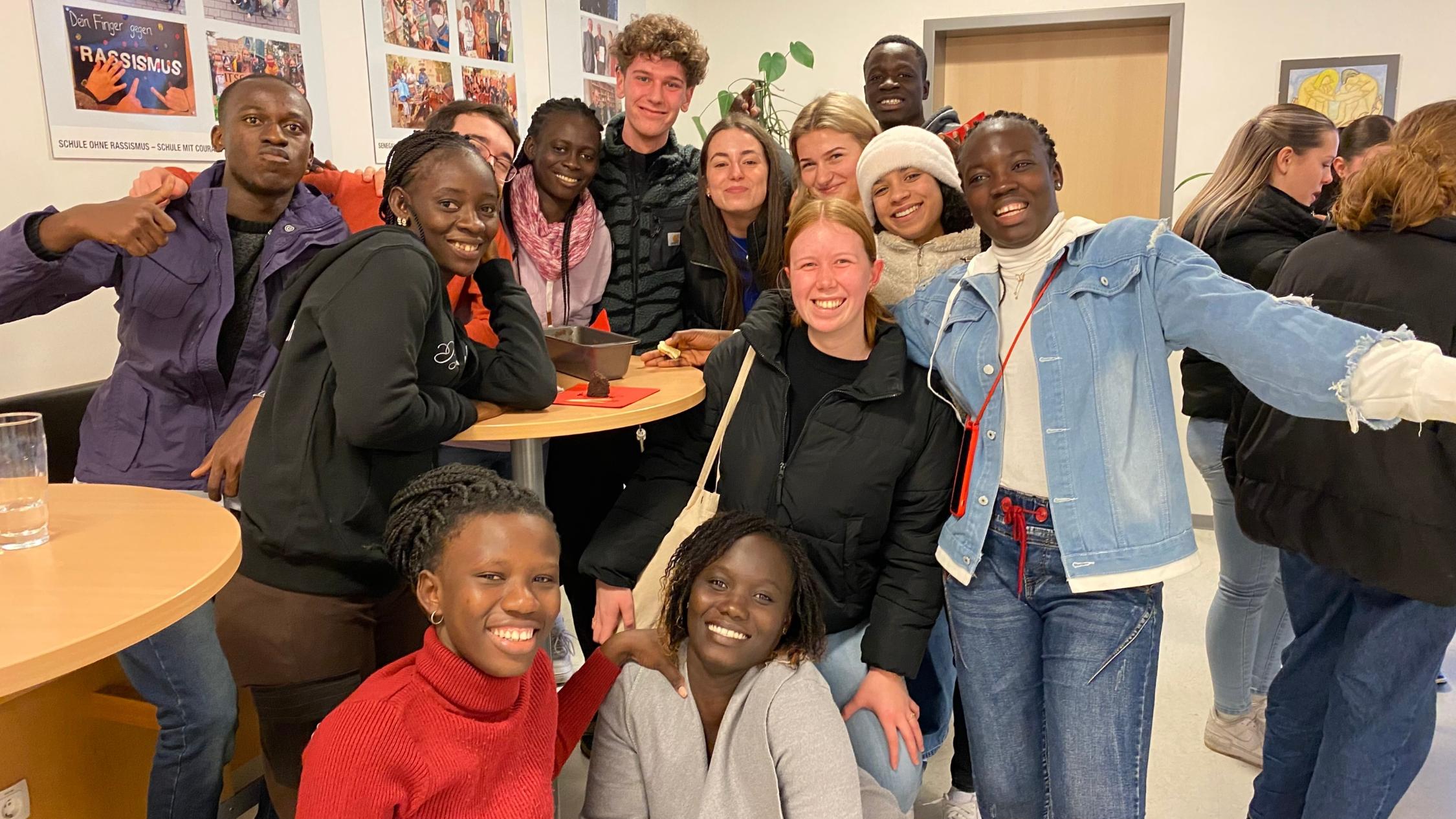 Besuch der Jugenddelegation (Senegal)