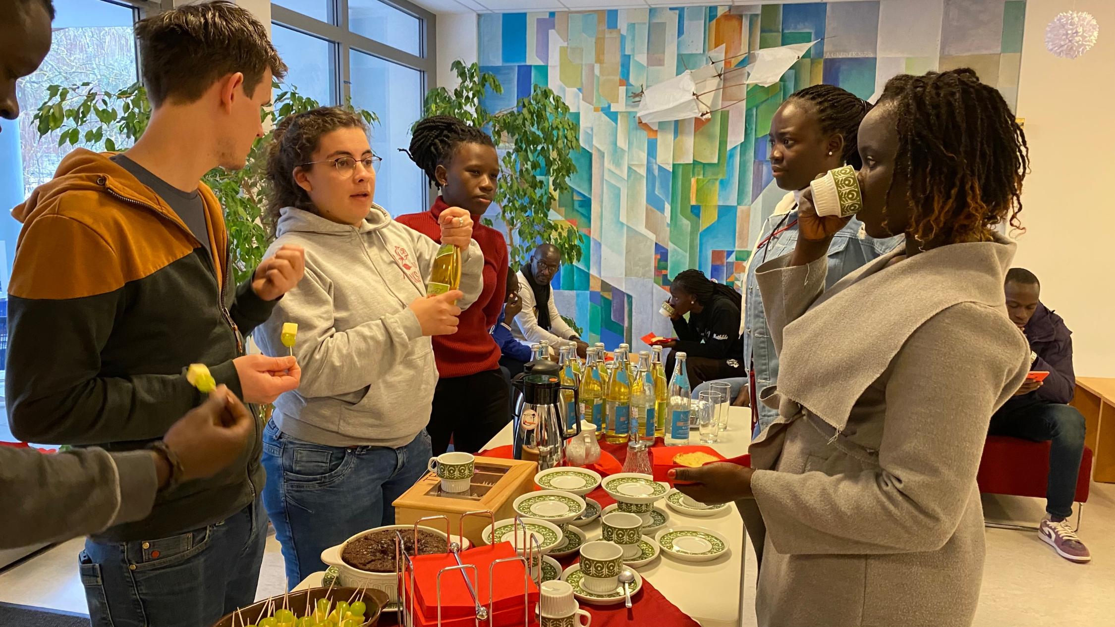 Besuch der Jugenddelegation (Senegal)