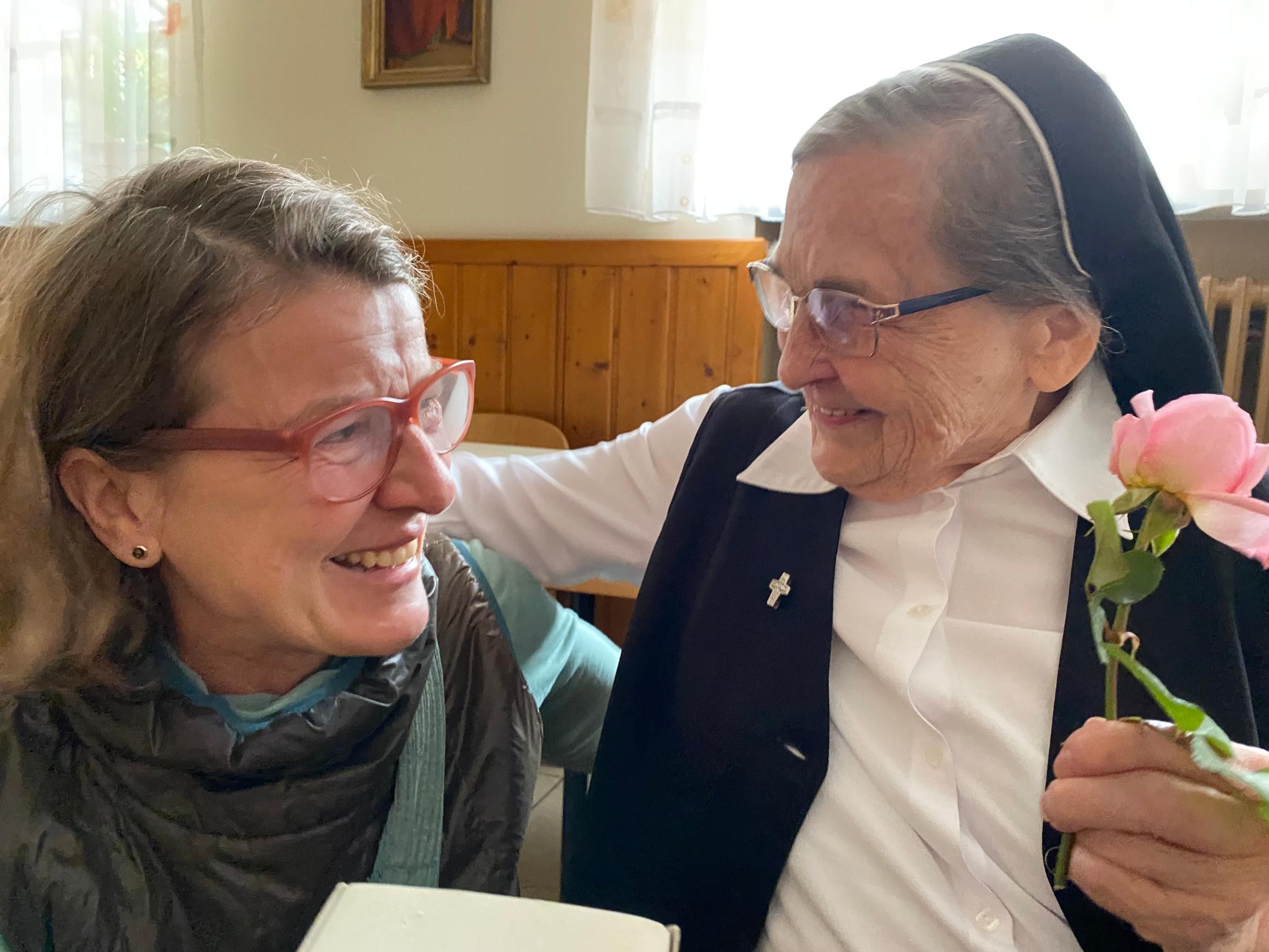 Besuch der Schwestern im Kloster 2022