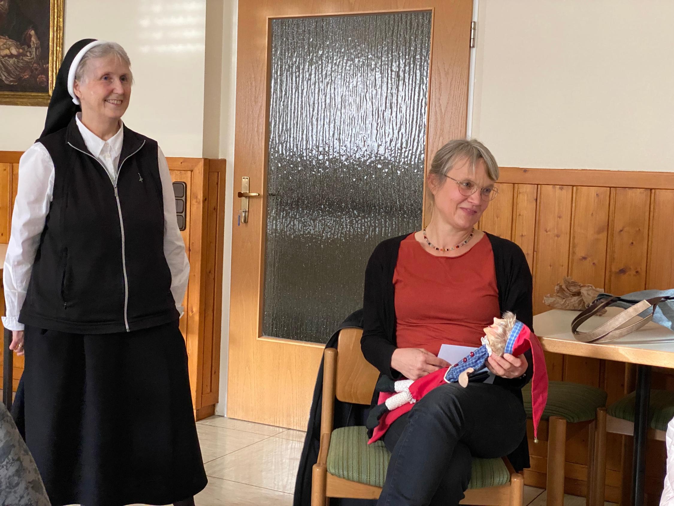 Besuch der Schwestern im Kloster 2022