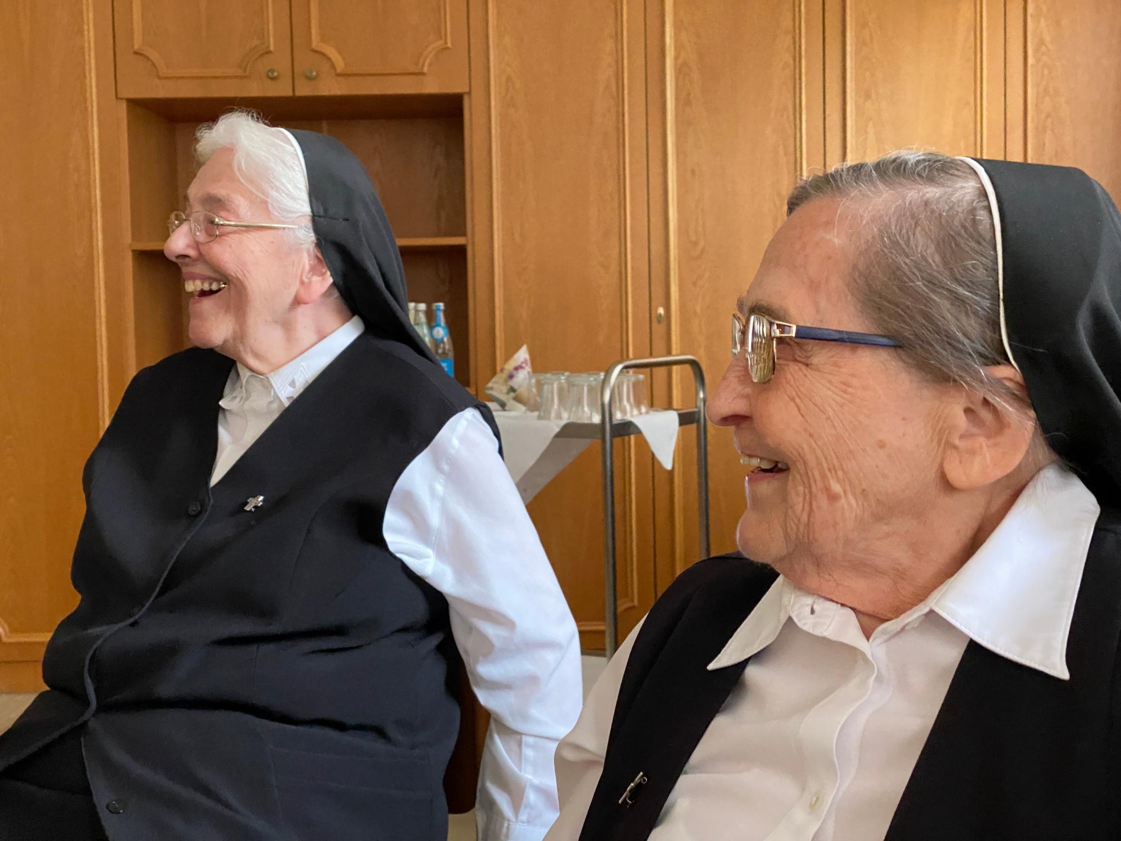 Besuch der Schwestern im Kloster 2022