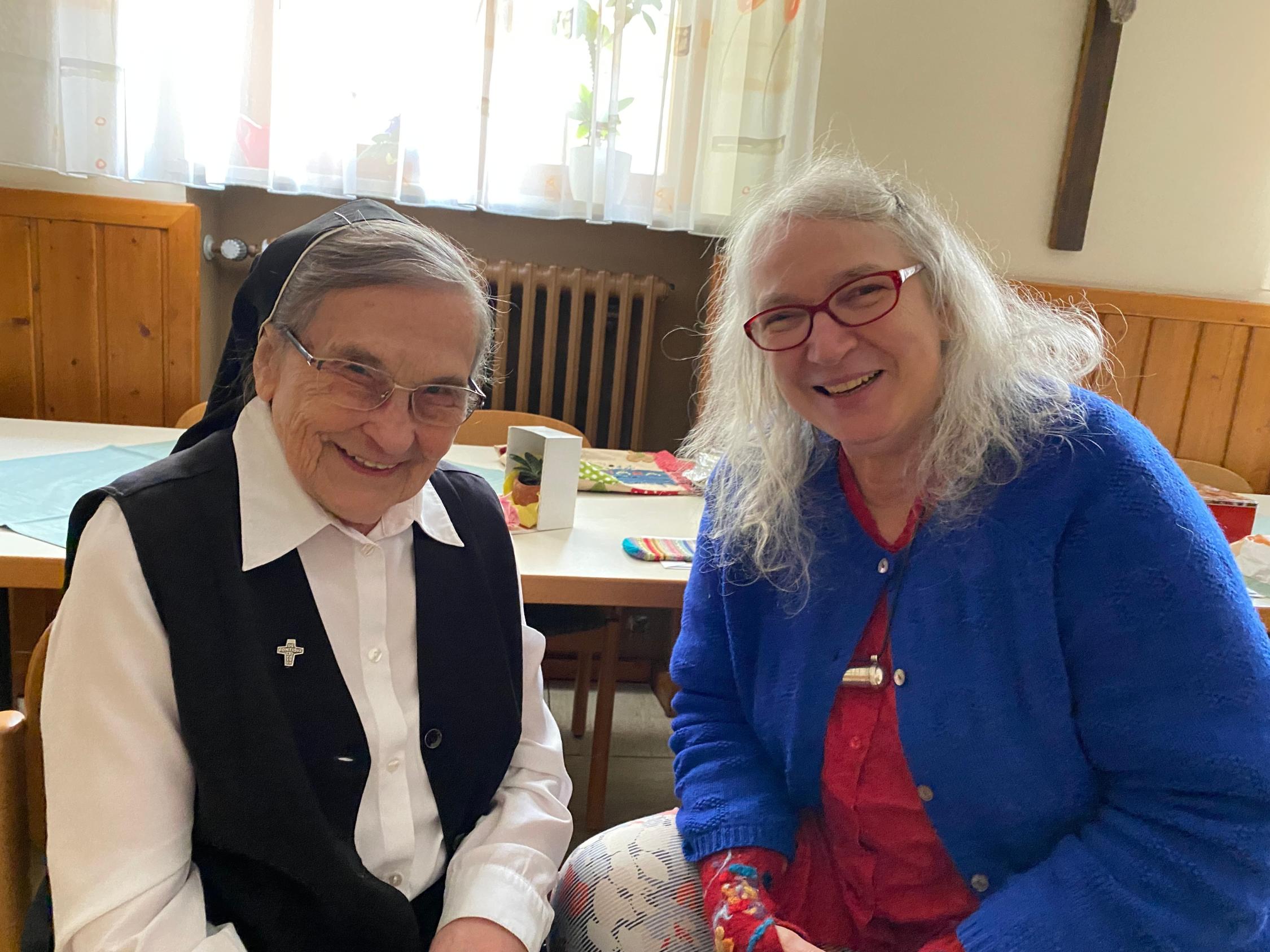 Besuch der Schwestern im Kloster 2022