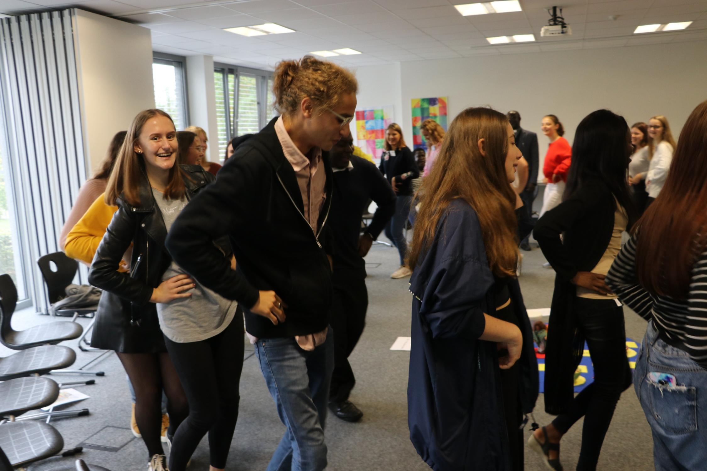 Besuch von Bischof André