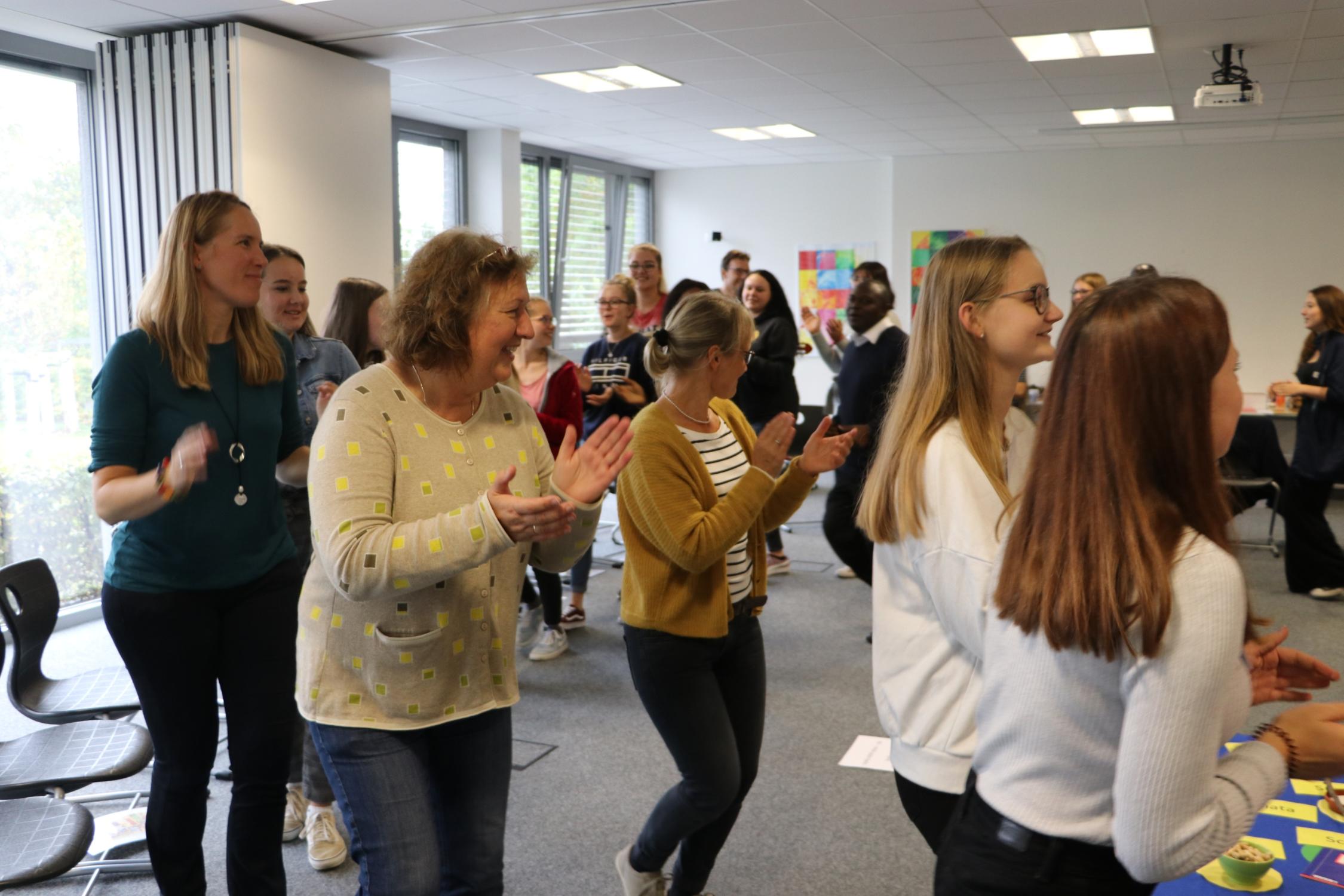 Besuch von Bischof André