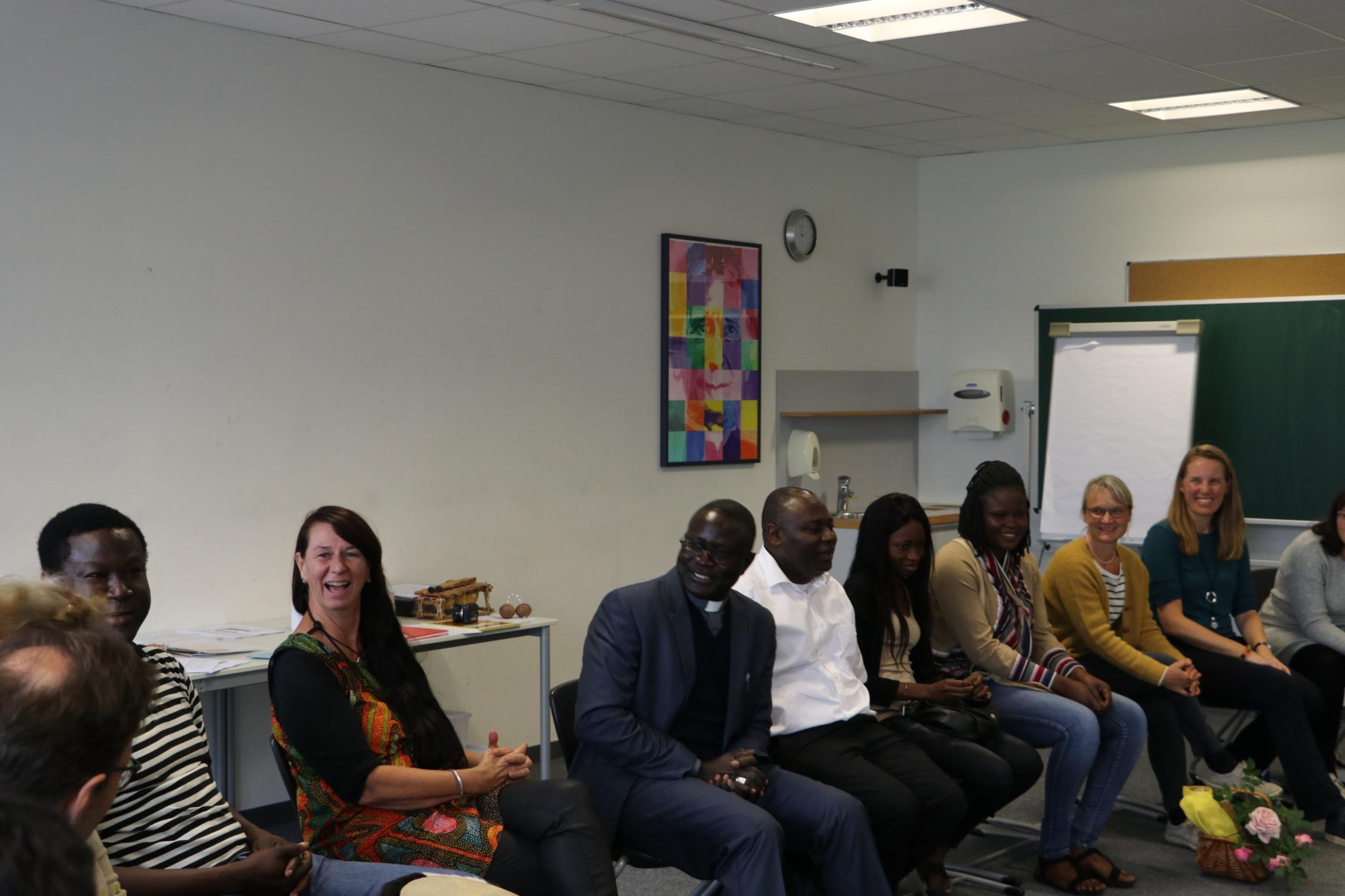 Besuch von Bischof André