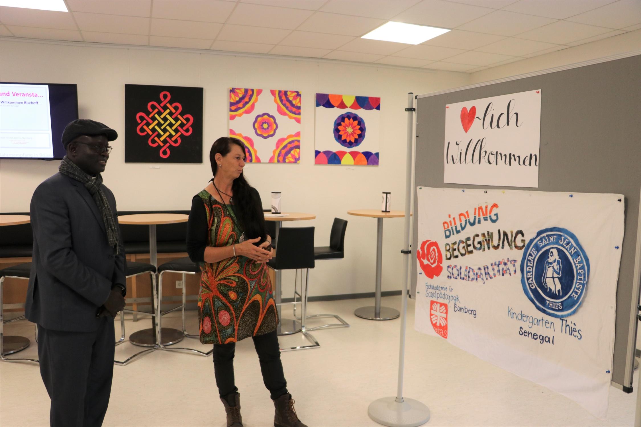 Besuch von Bischof André