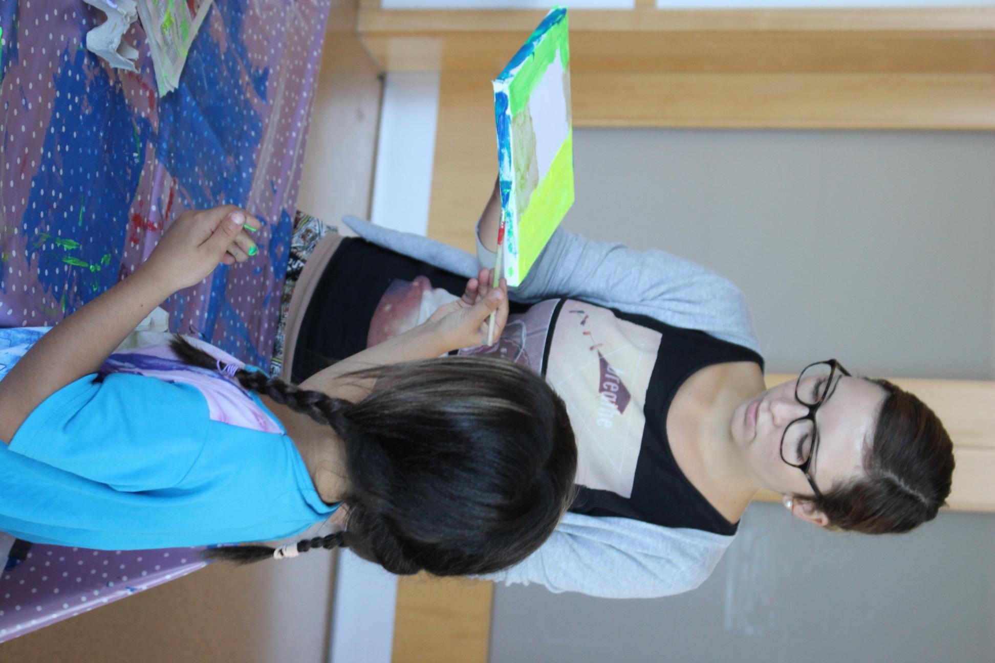 Kindererholung Teuschnitz 2017 Malen