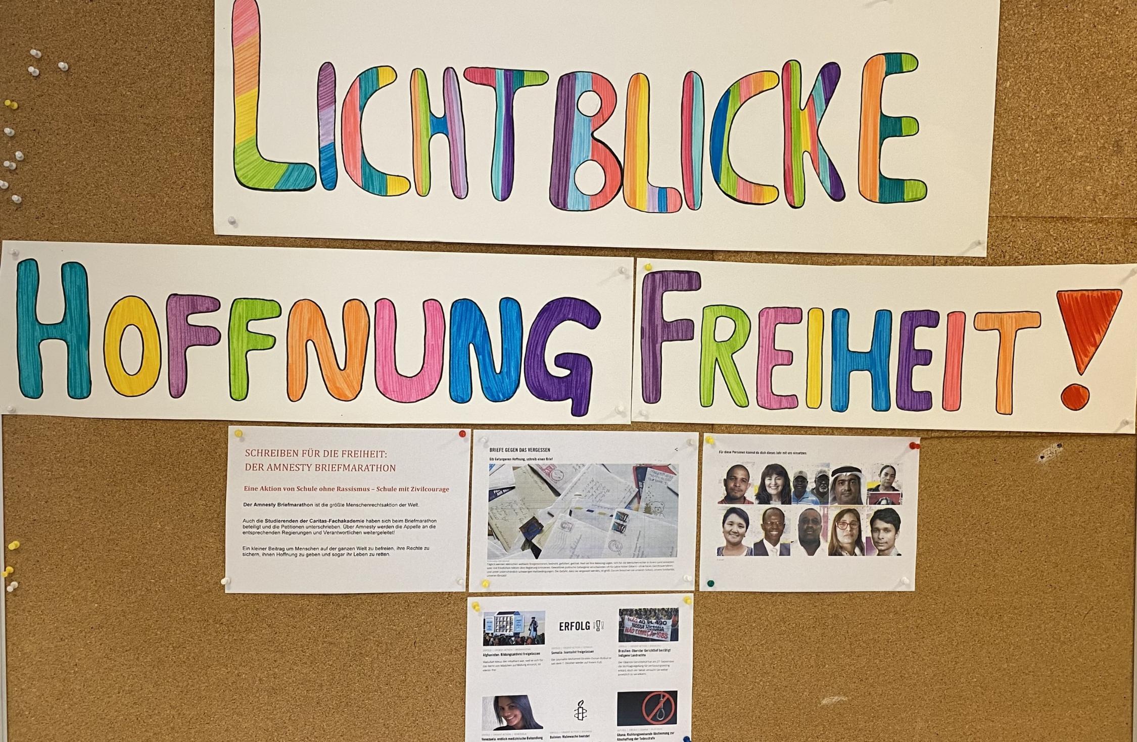 Briefmarathon Amnesty 2023