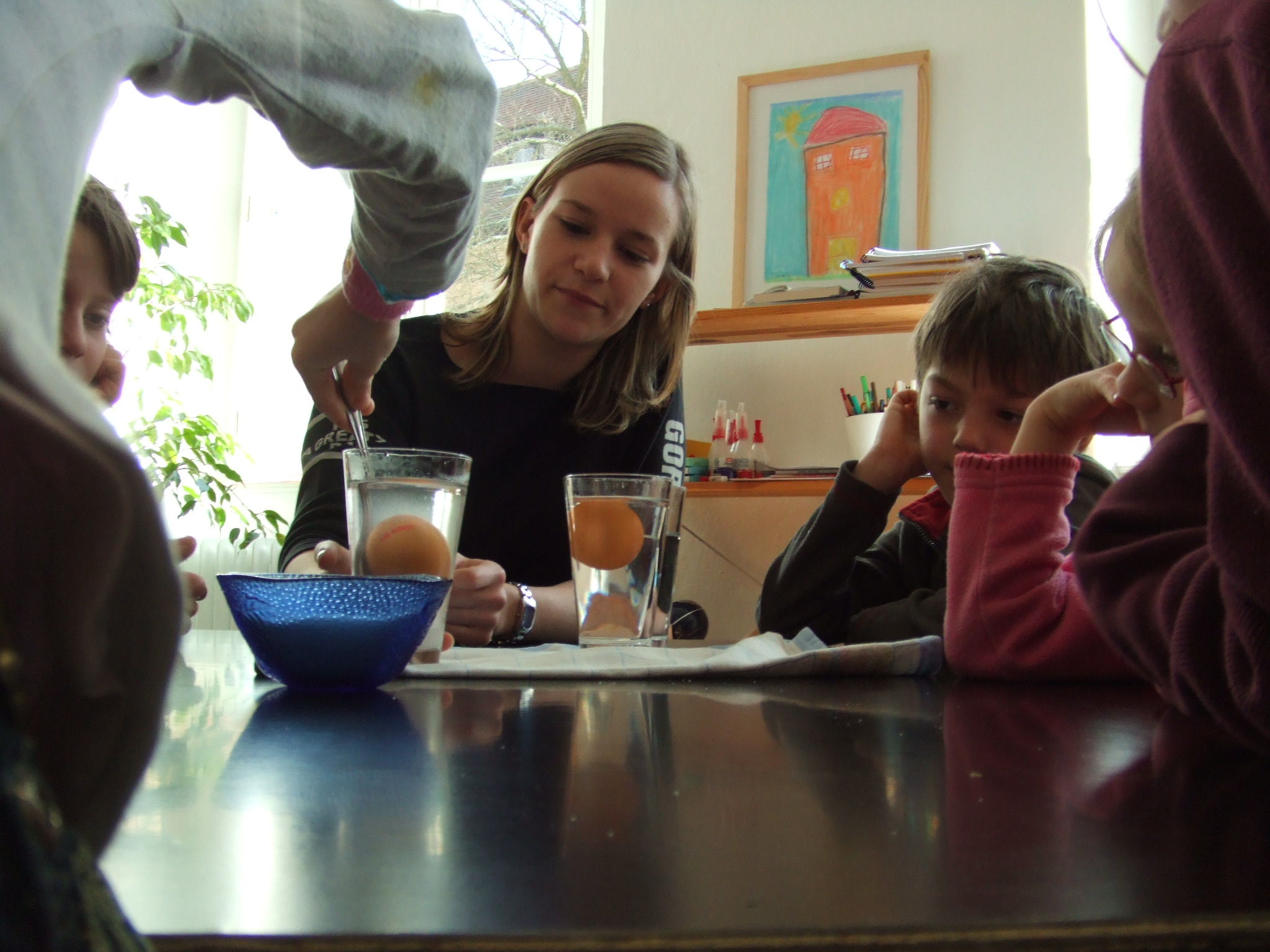 MNE Experimente in Monti Schule