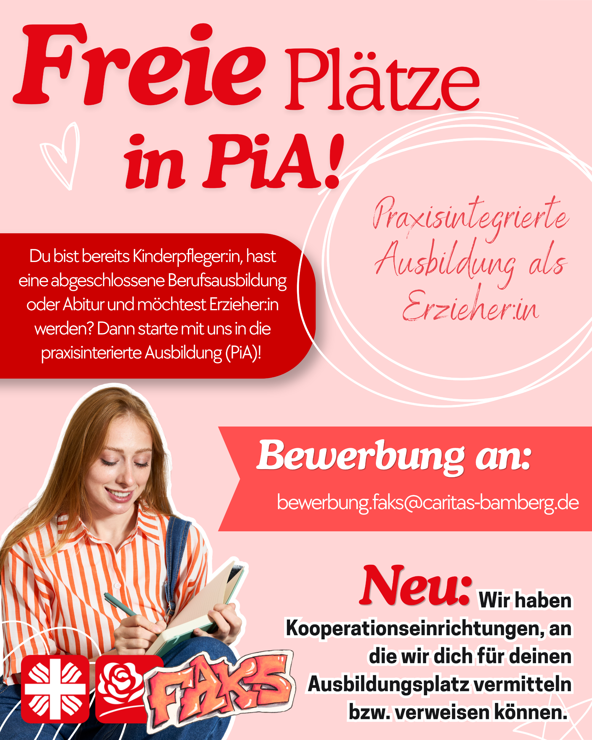 Freie Plätze in PiA SJ 2026/27
