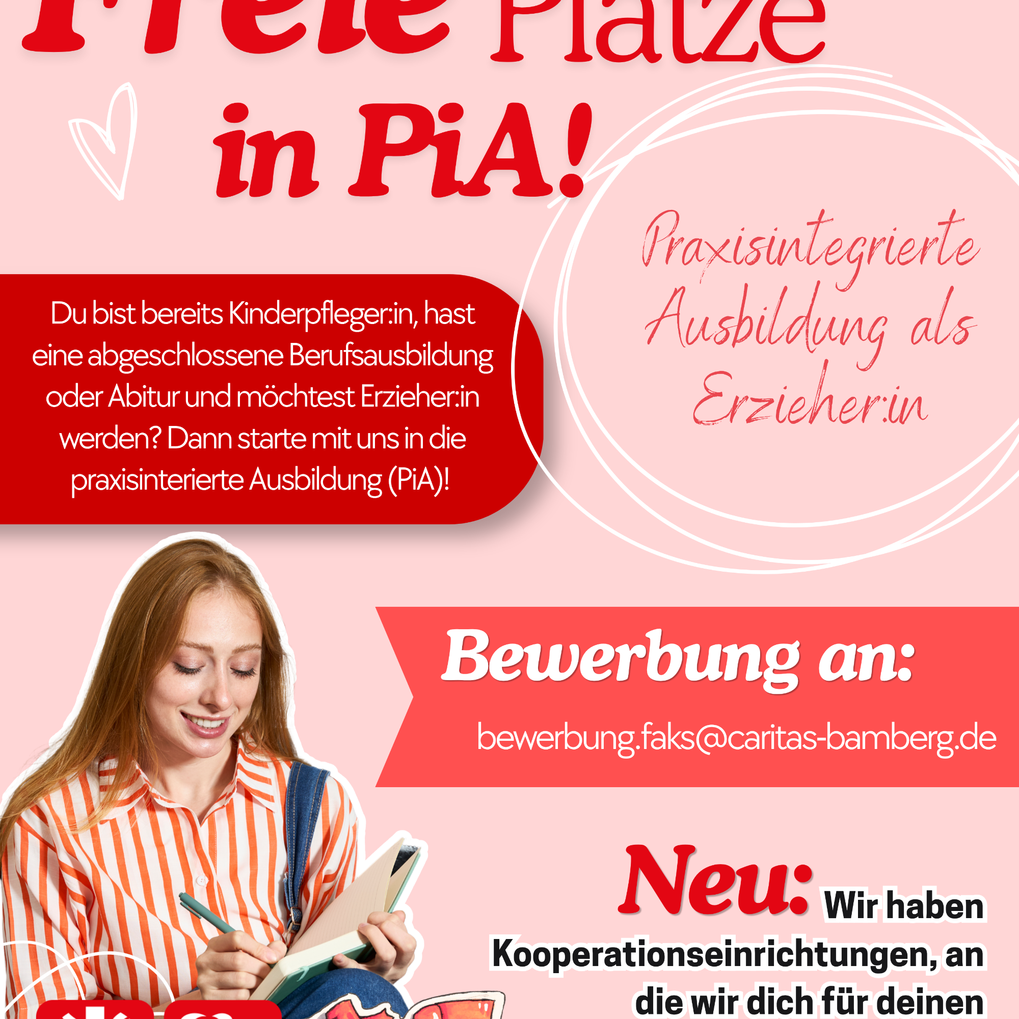 Freie Plätze in PiA SJ 2026/27