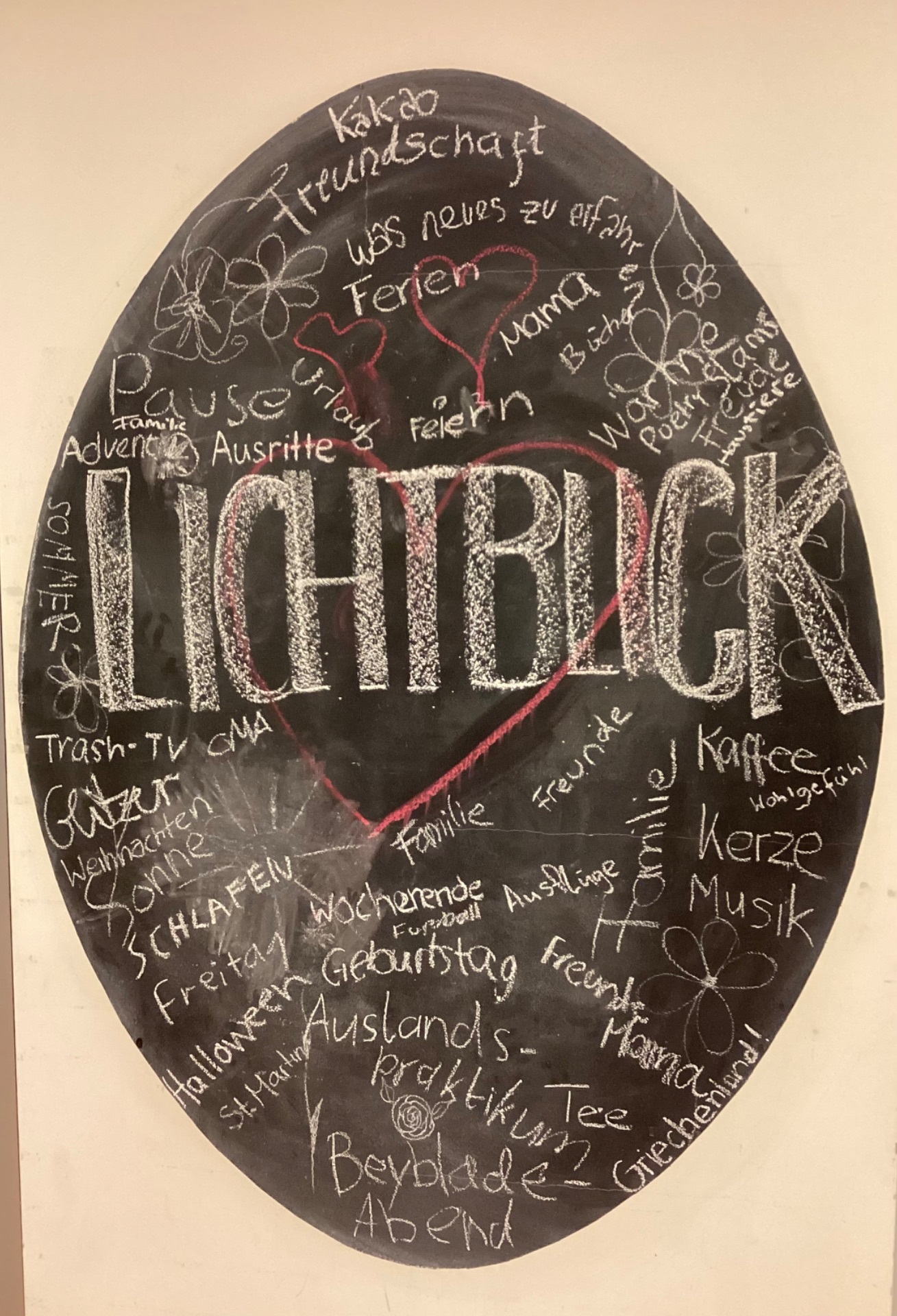 Lichtblick in dunkler Zeit