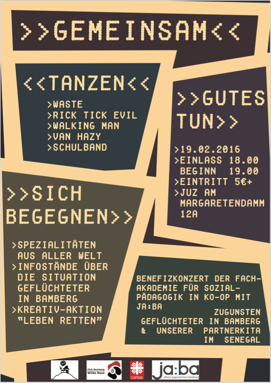 Plakat Benefizkonzert