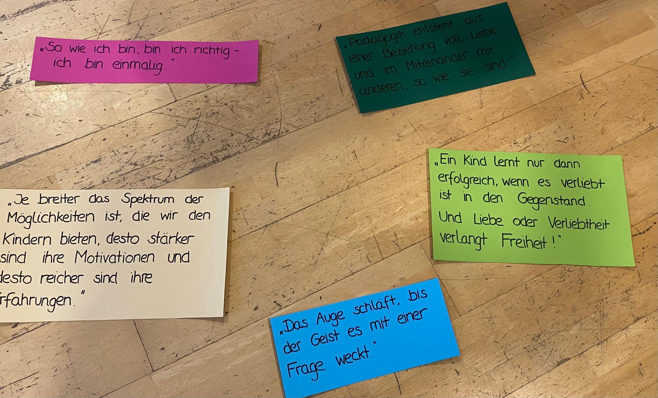 Reggiopädagogik live