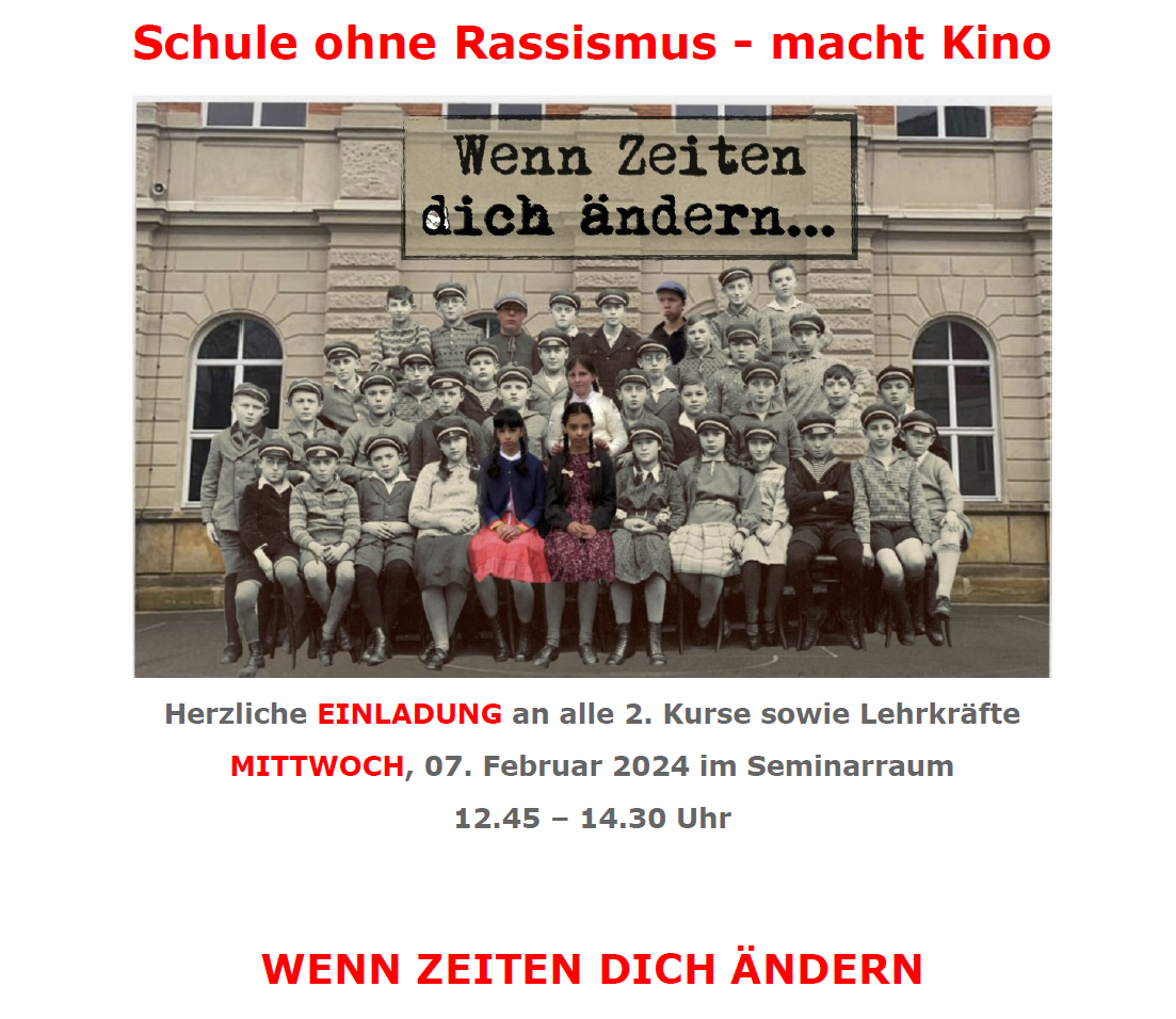 Schule ohne Rassismus macht Kino