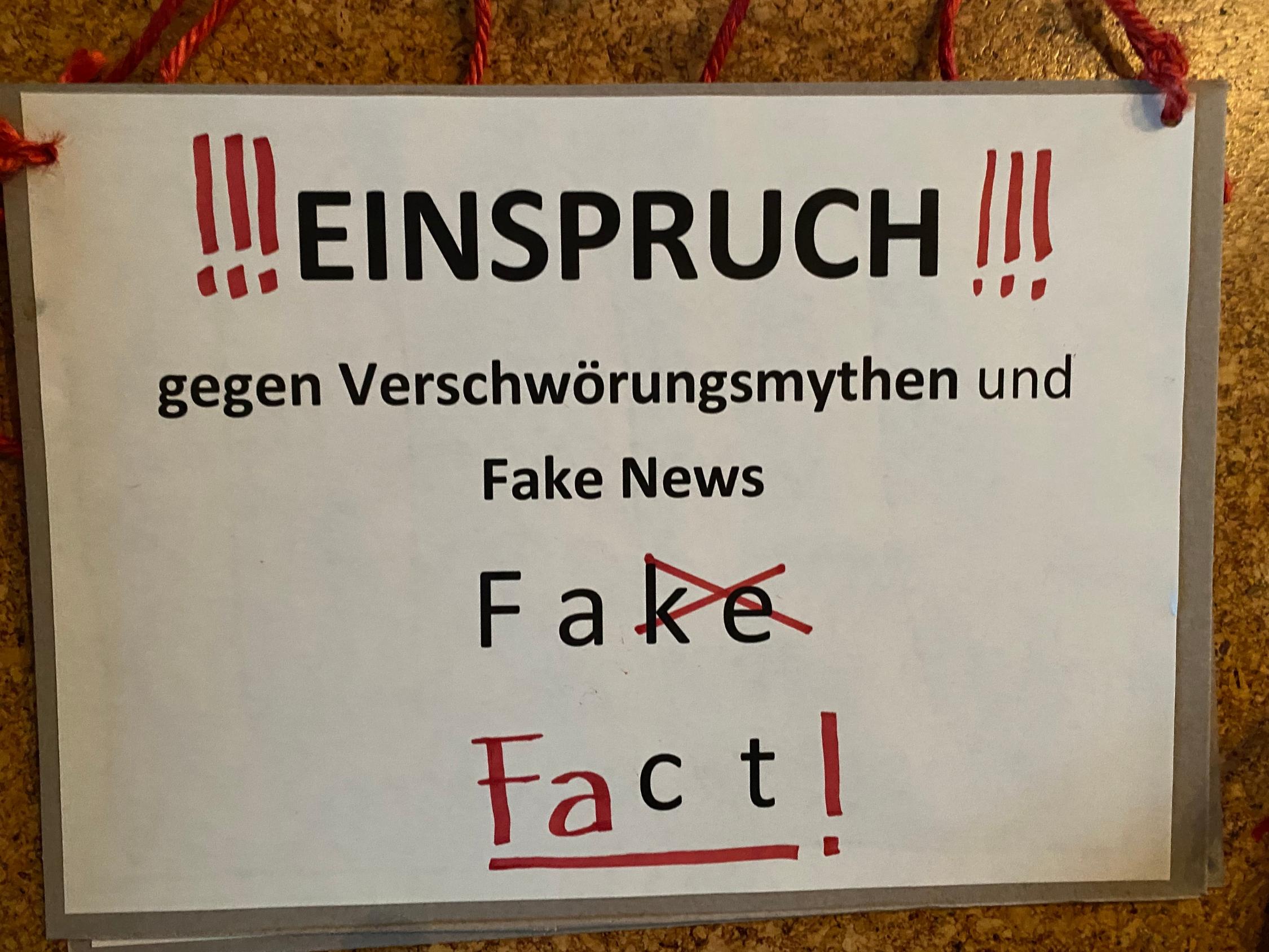 Solidarische Menschenkette