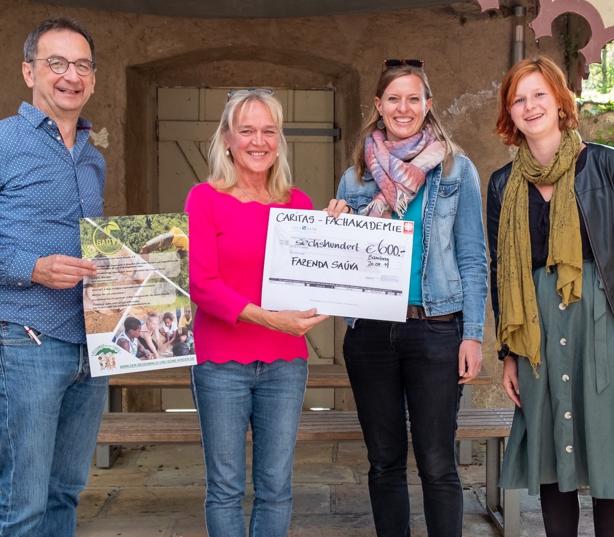 Spende für Regenwald