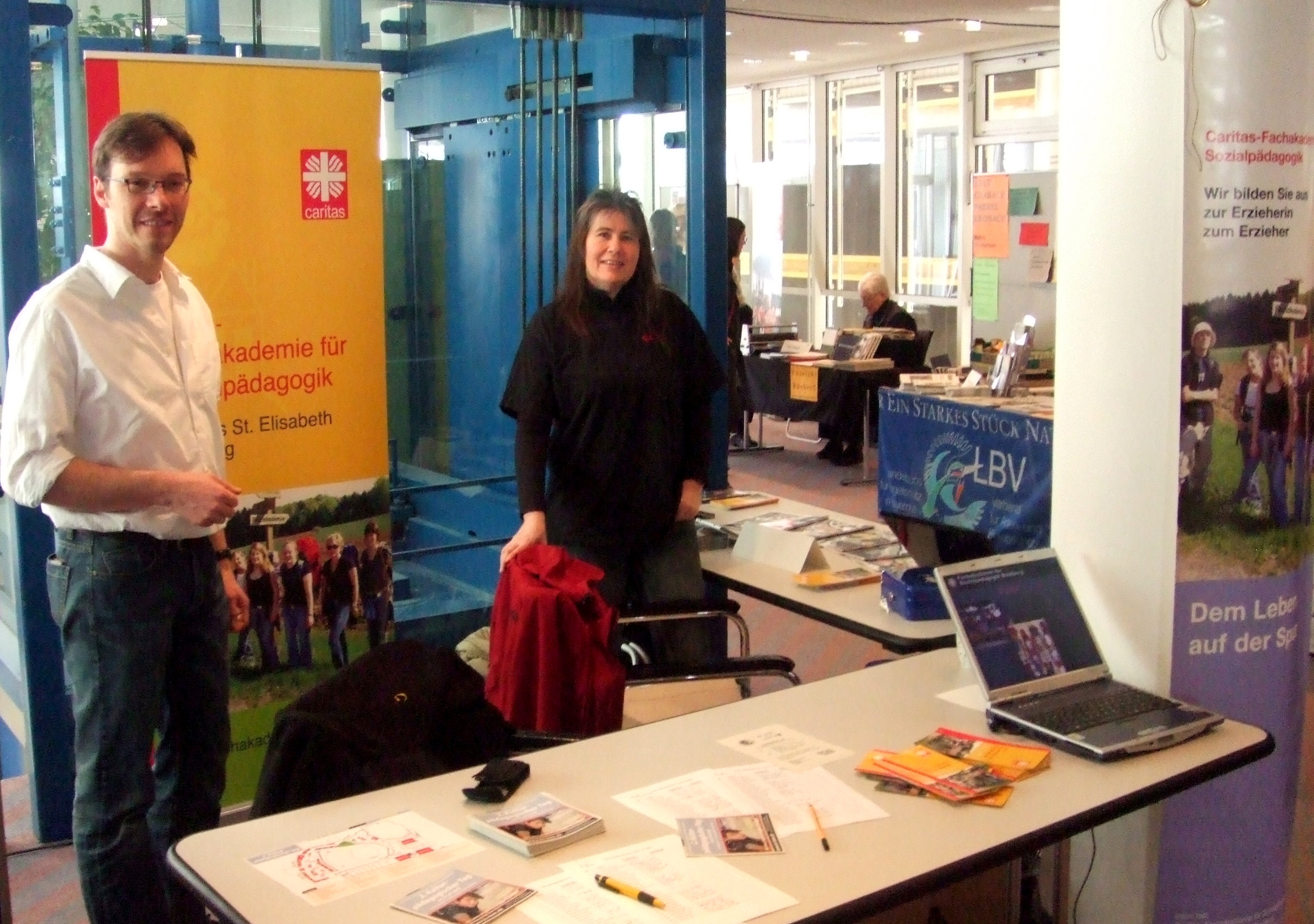 Stand der Caritas Fachakademie