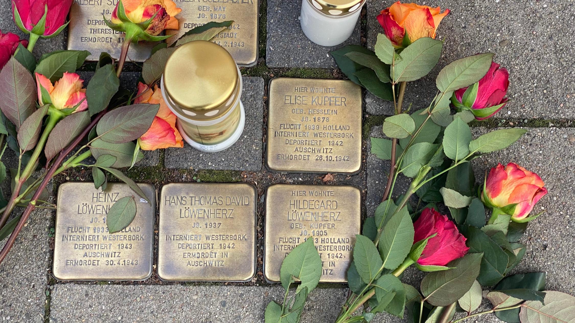 Stolperstein für Hildegard Löwenherz 2024