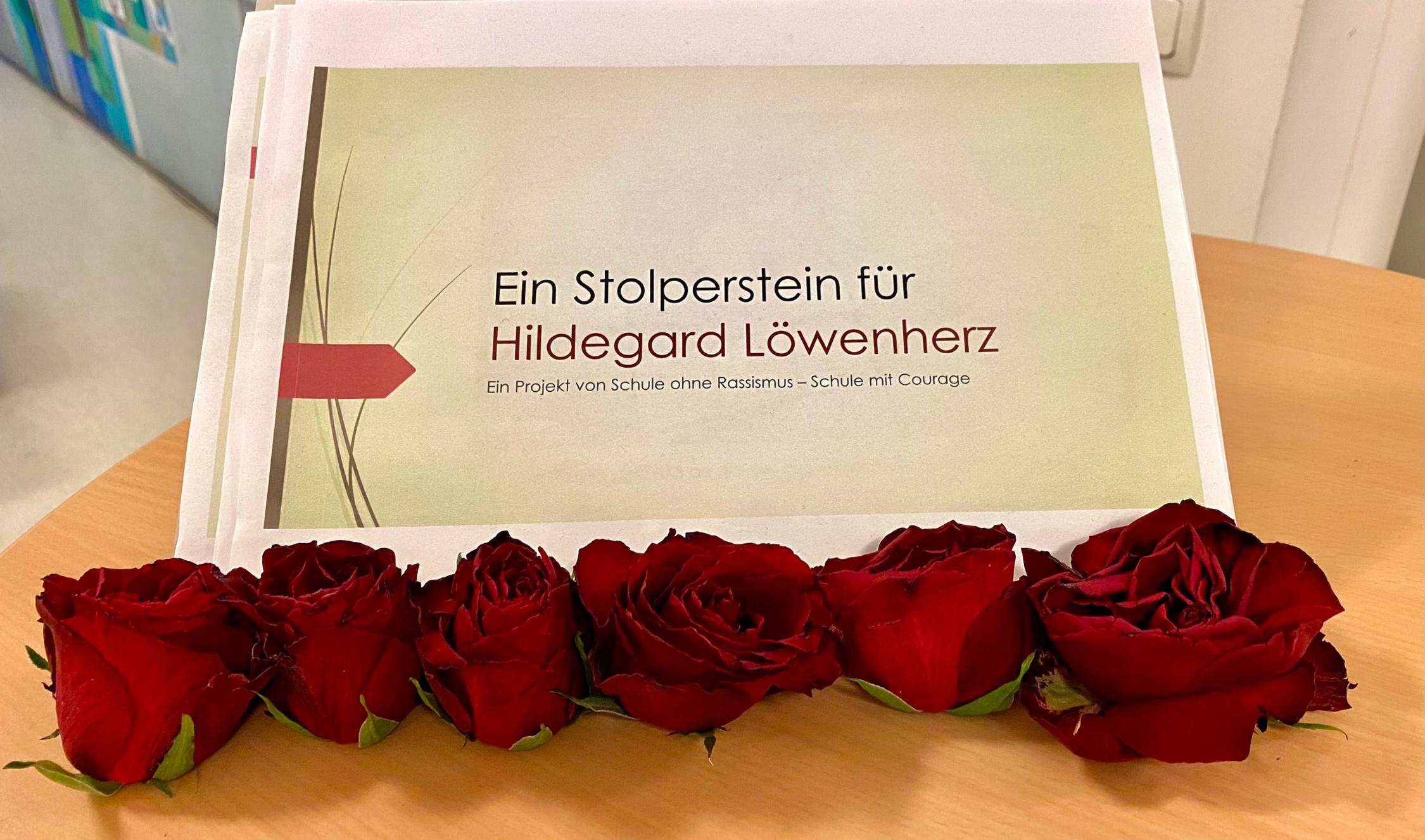 Stolperstein für Hildegard Löwenherz 2024