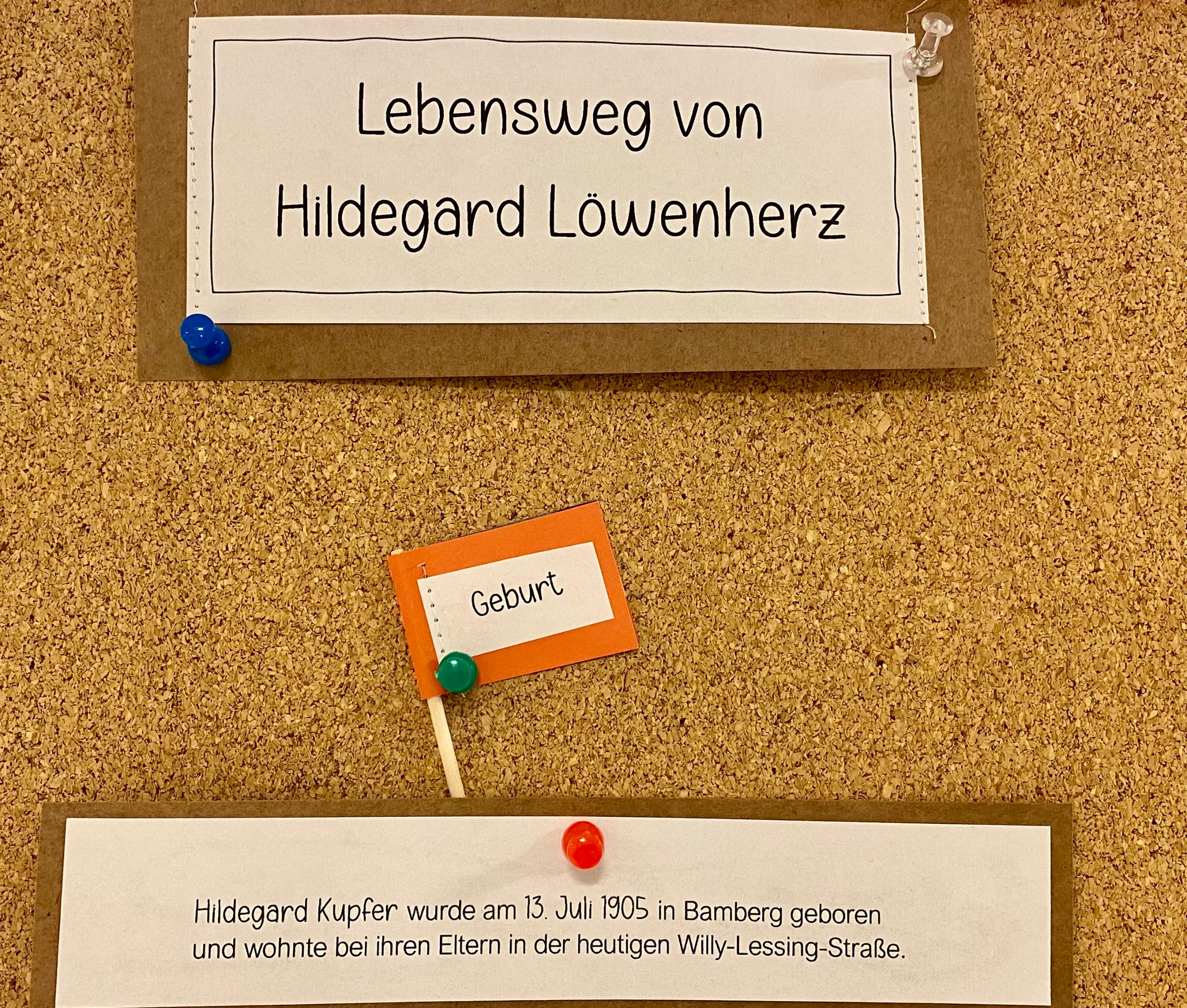 Stolperstein für Hildegard Löwenherz 2024