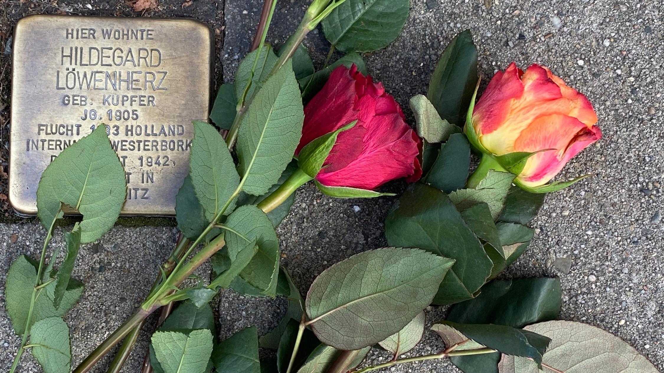 Stolperstein für Hildegard Löwenherz 2024