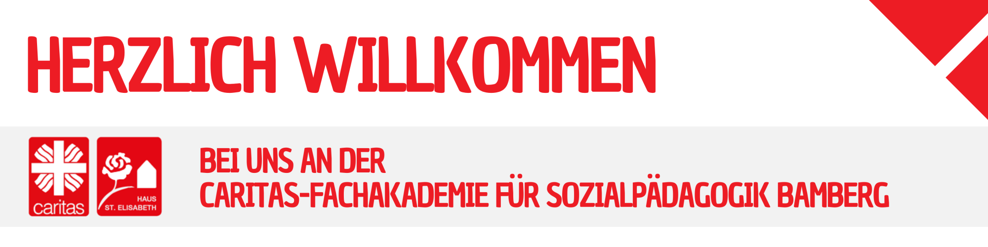 Slider 01 im Kopf der Homepage der Caritas Fachakademie für Sozialpädagogik - Willkommen