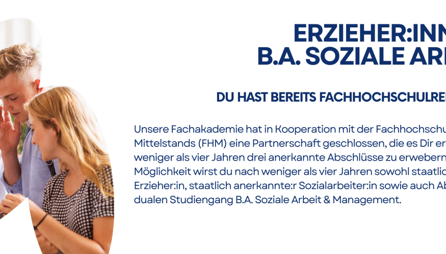 Slide 04 im Kopf der Homepage der Caritas Fachakademie für Sozialpädagogik Bamberg