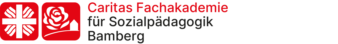 Kopfgrafik in der Homepage der Caritas Fachakademie für Sozialpädagogik Bamberg